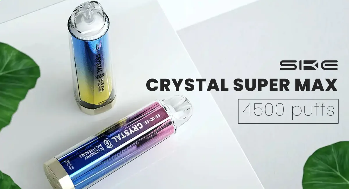 Experience the Future of Vaping with Ske Crystal Super Max 4500: A Comprehensive Review