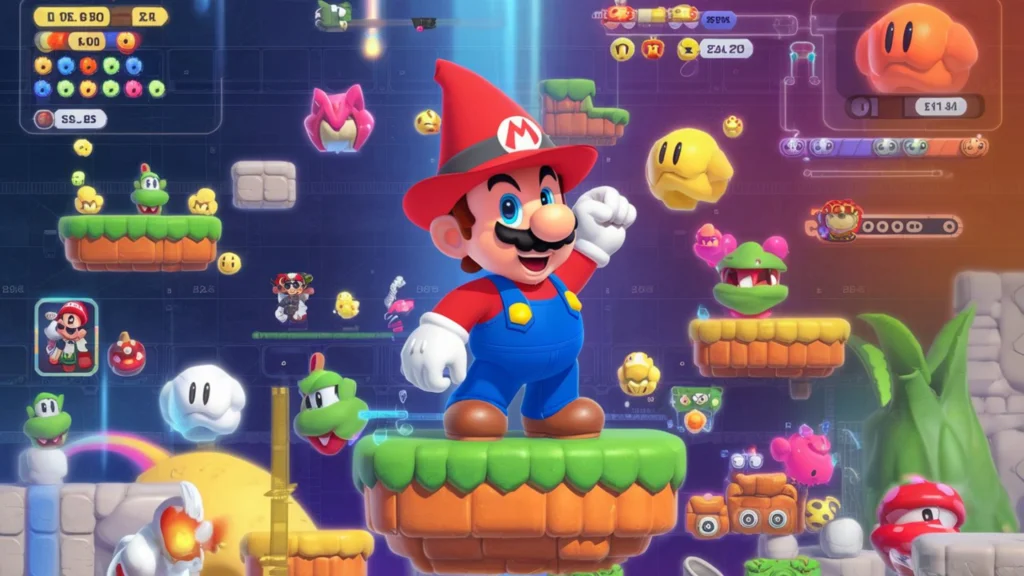 Super Mario Wonder Imagesize:2894×4686:Magic in Every Pixel!